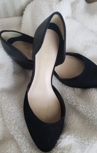 Nine West chunky heel pump